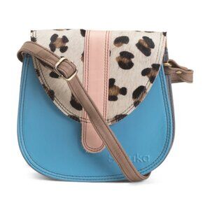 SORUKA Leather Ferrara Mini Crossbody